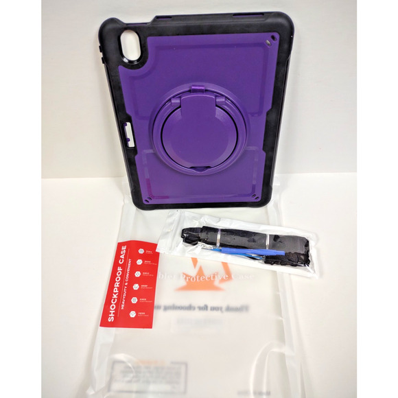 Shockproof 360° Rotation Handle Stand Case for iPad Air 11" M2 (2024) M3 (2025) - Picture 5 of 13